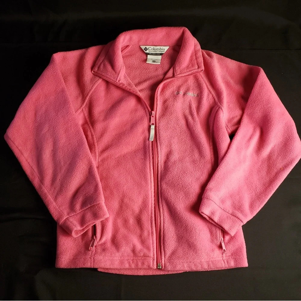 Columbia Full Zip Fleece Jacket Youth 10/12‎